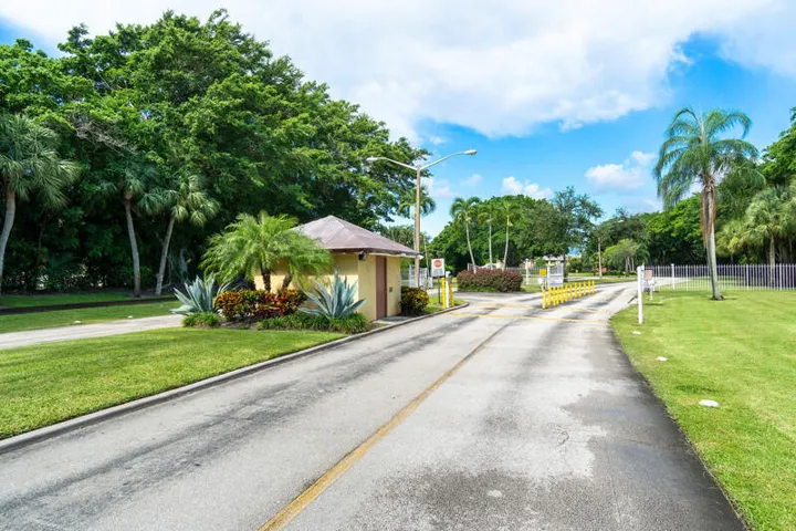 Community Gated entrance