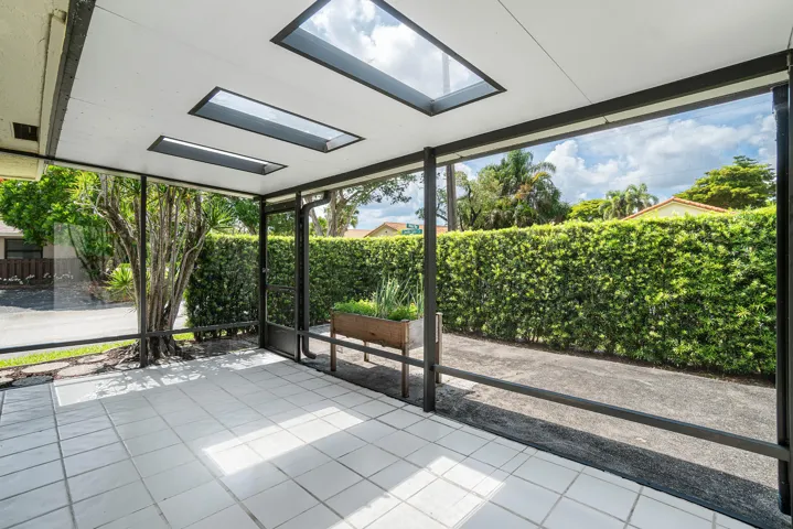 Screen Enclosed Patio