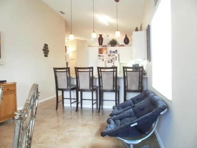 Dining area in kitchen