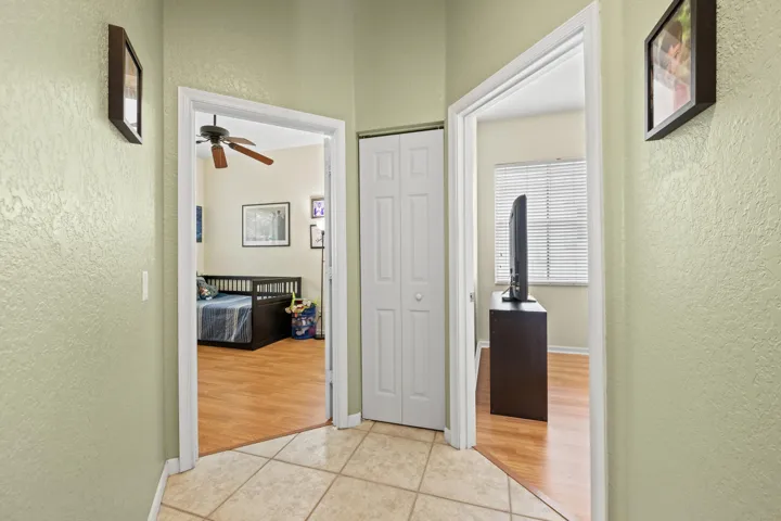 Passage to guest bedrooms
