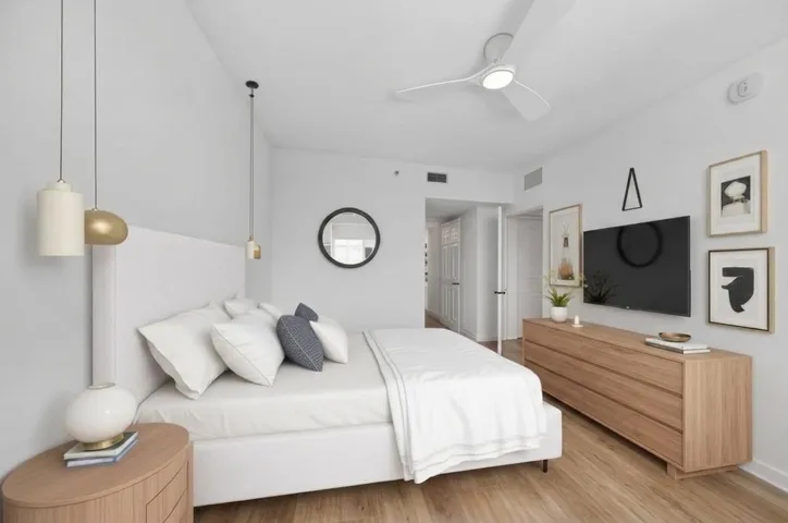 Staged Primary Bedroom