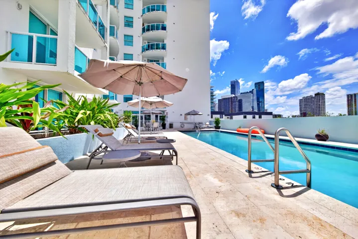 Poolside Lounge Area