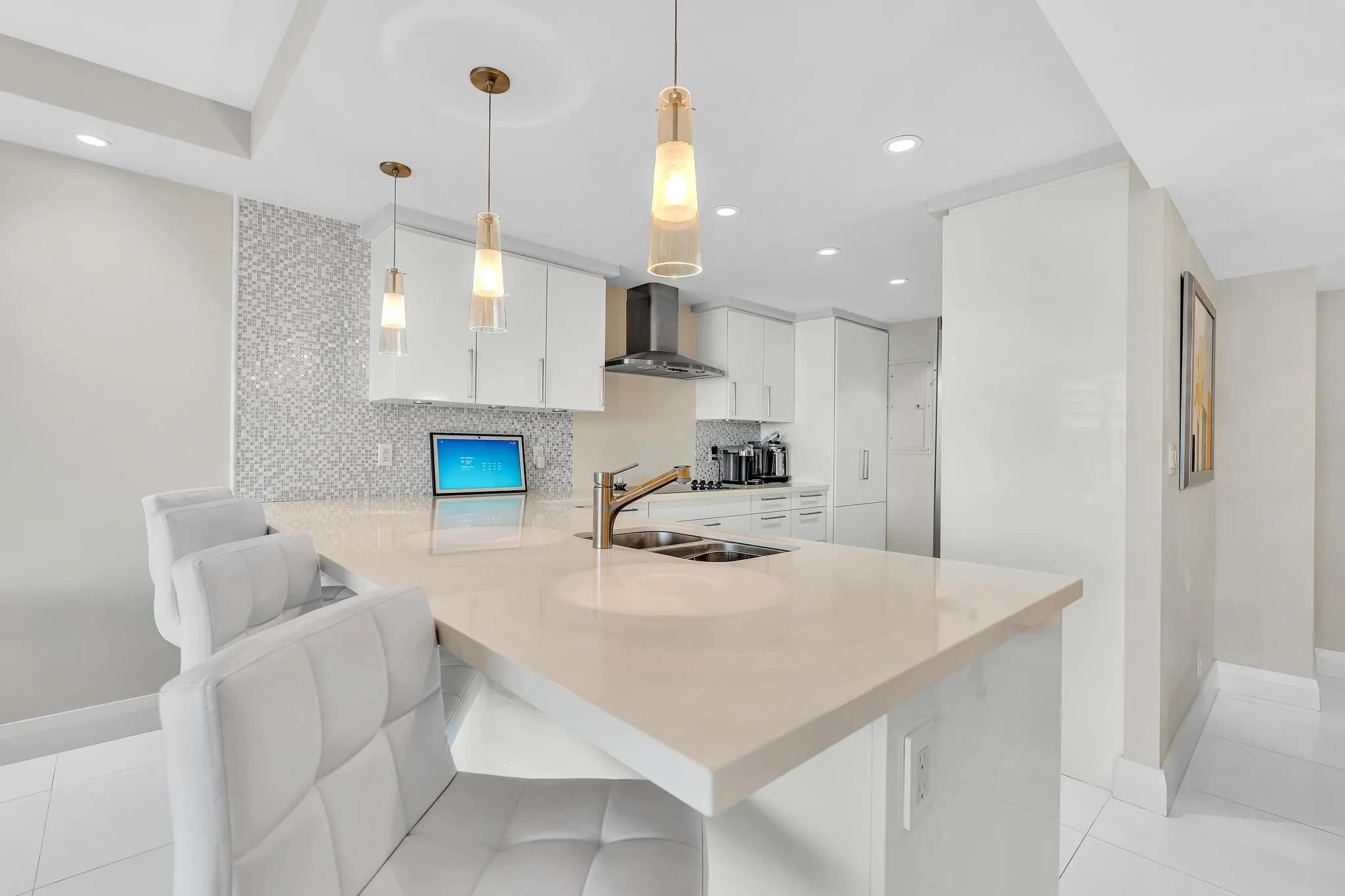 Counter Bar for entertaining