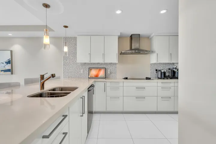 High end kitchen cabinetry