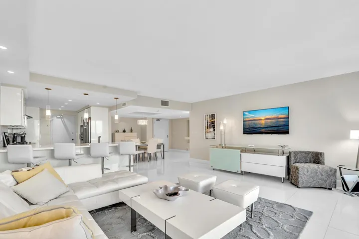 Beautifully furnished living room