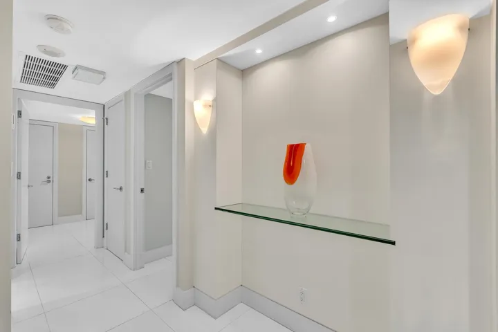 Foyer Entrance and Hallway leading to Stacked Bedroom