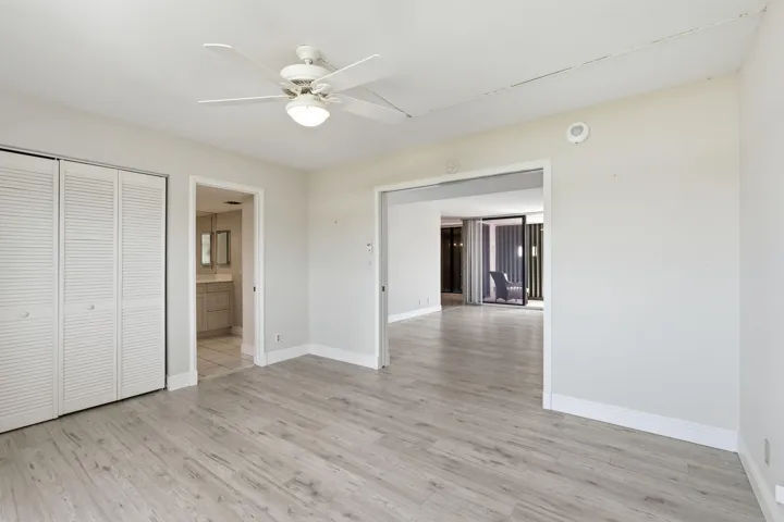 Spacious open living area.