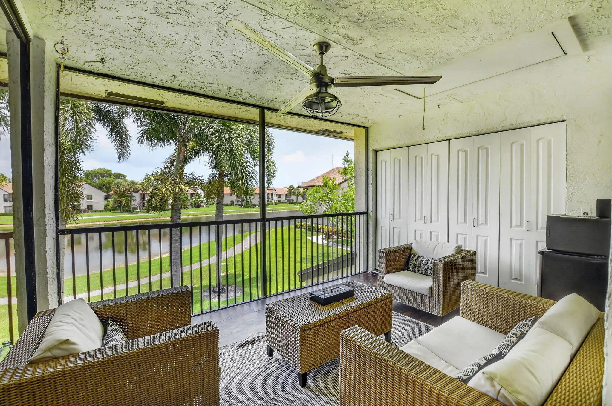 Screened in Balcony