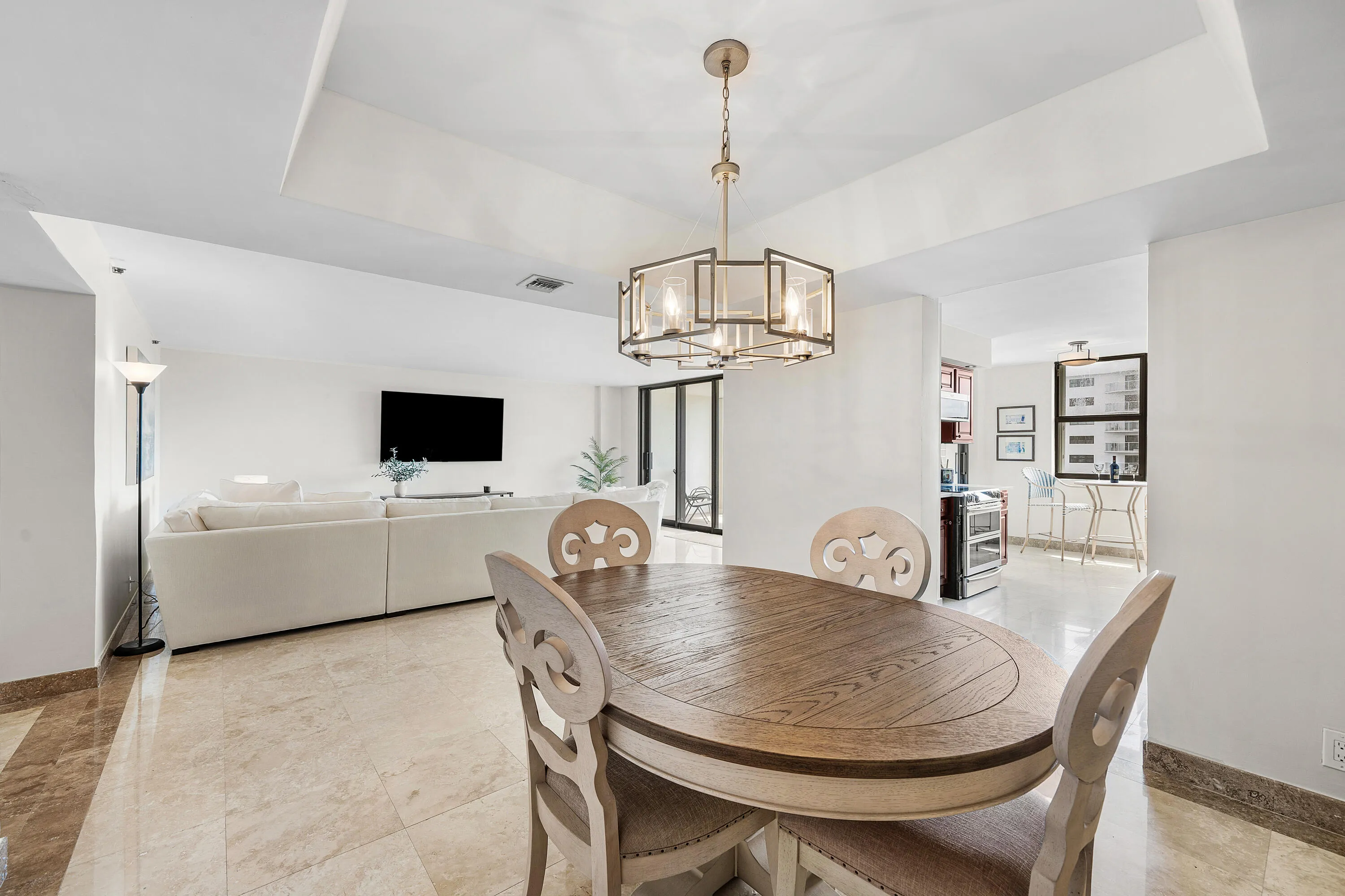 dining/living spaces