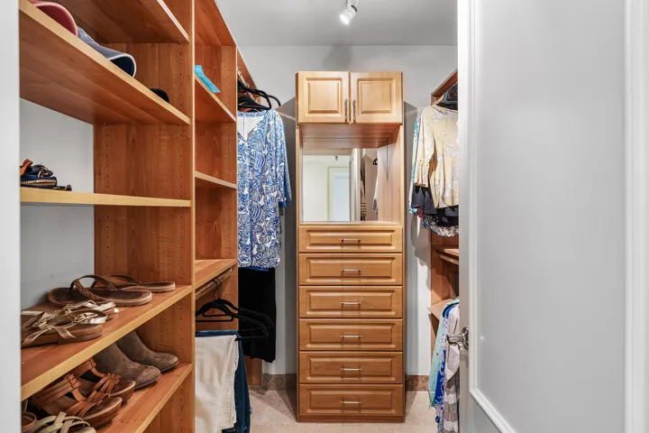 large custom closet
