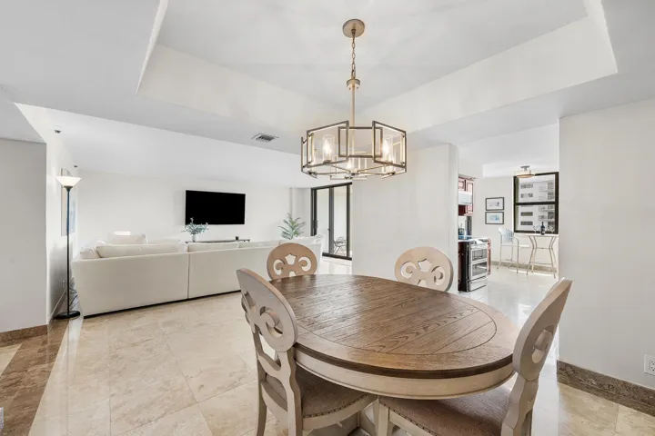 dining/living spaces