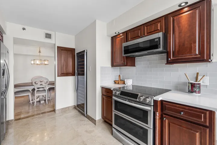 sun filled kitchen
