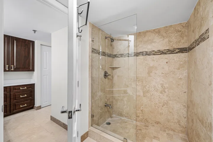 large shower