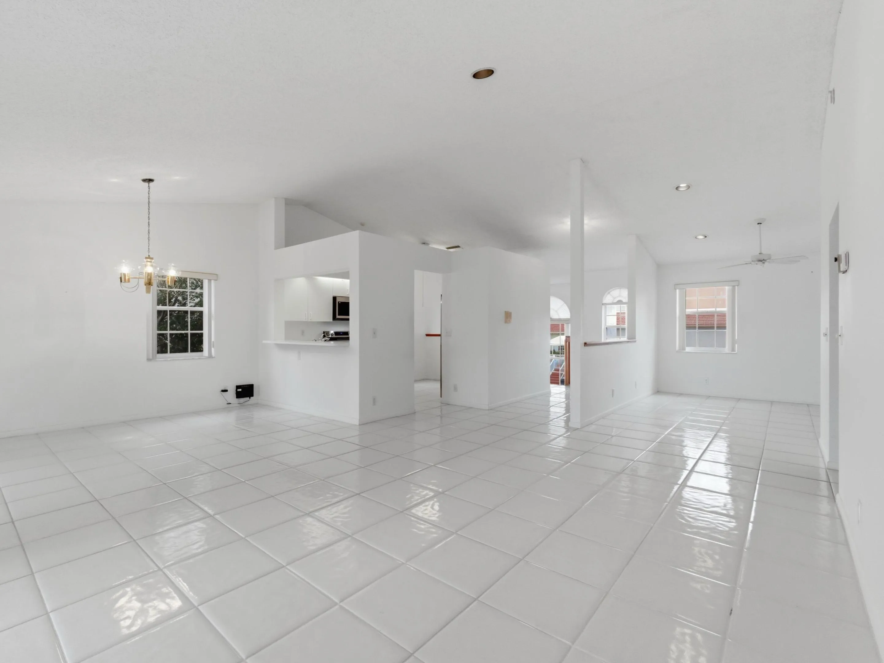 Family to Dining Kitchen Living