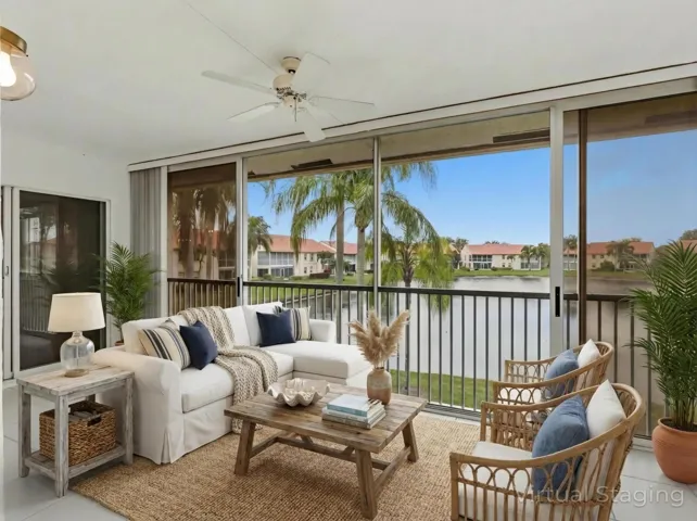 Enclosed Balcony Staged