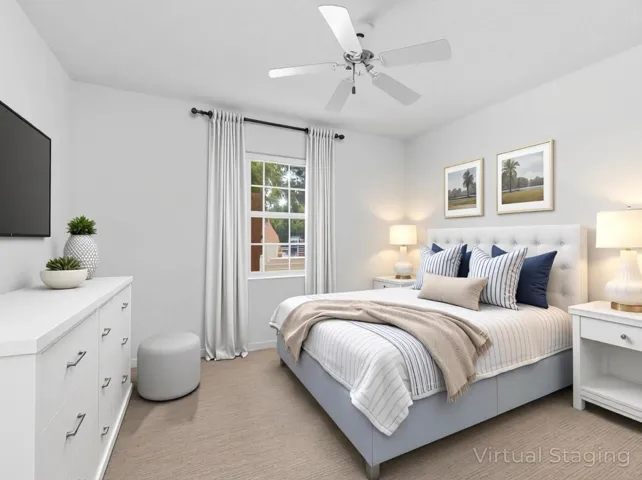 Guest Bedroom Staged
