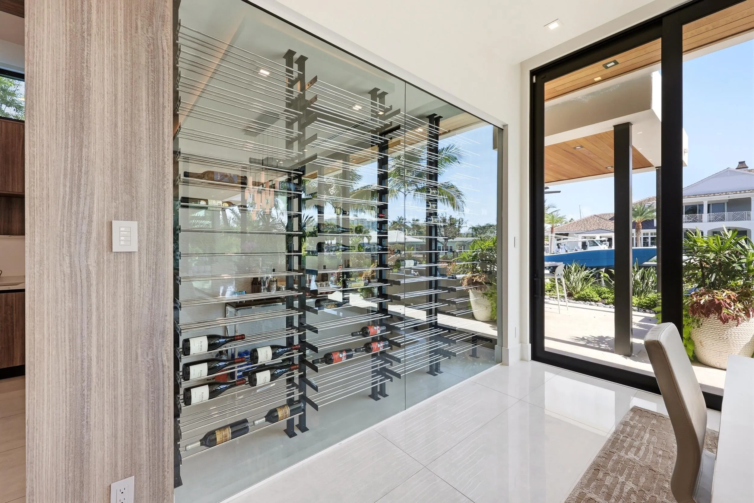 1000 Bottle Temperature Controled Wine Room
