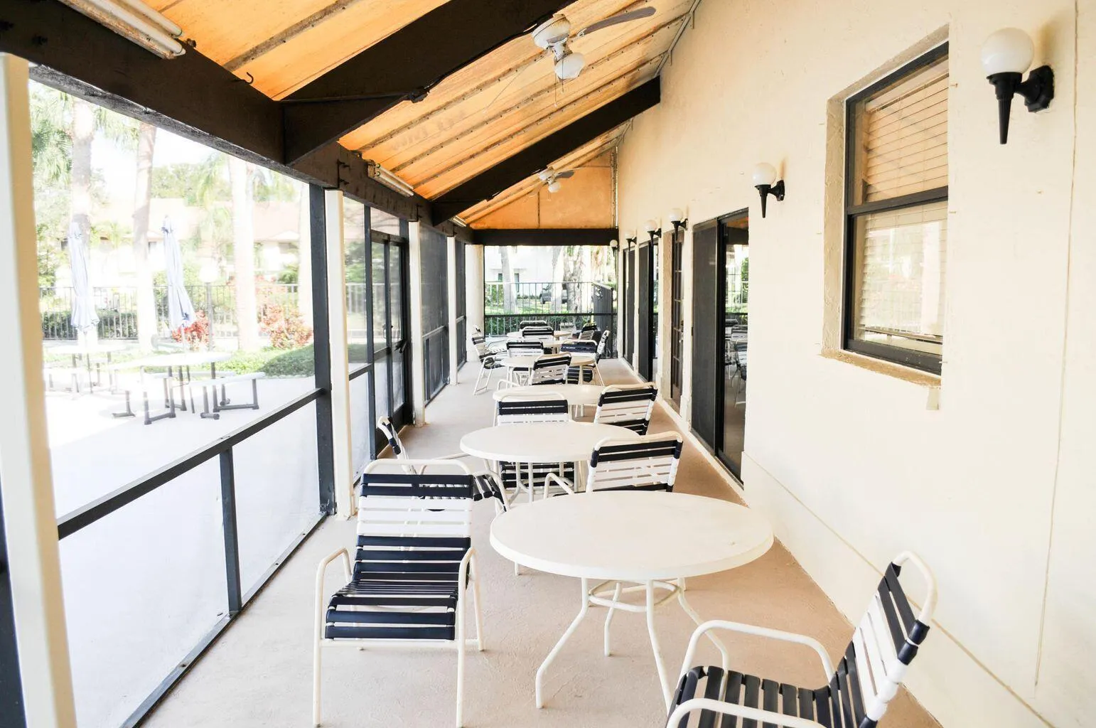 Screened In Poolside Patio