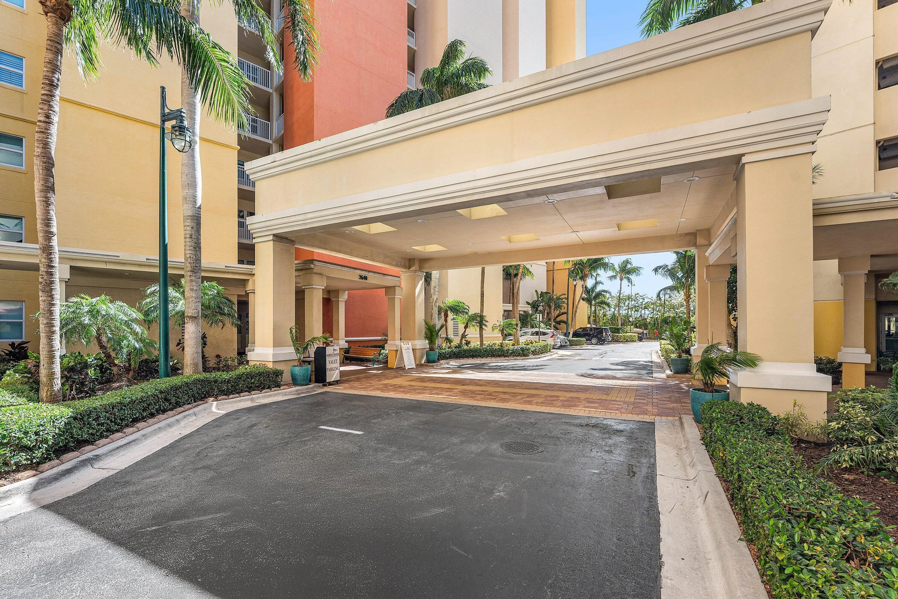 Welcoming Porte Cochere
