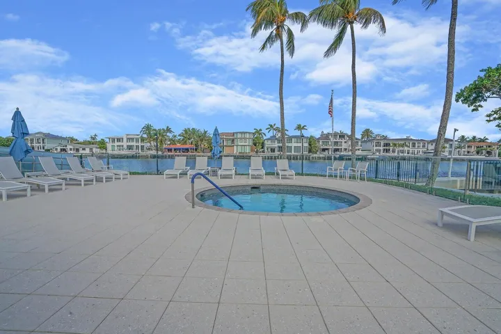 F Building Hot Tub