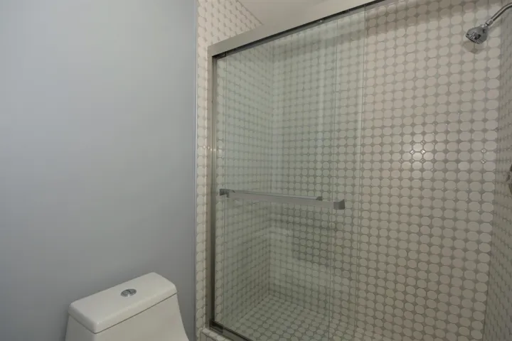 Glass Enclosed Shower