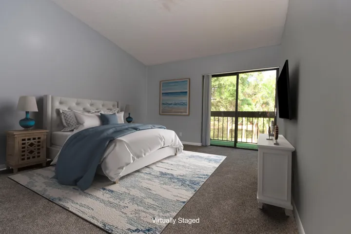 Main Bedroom w/ Volume Ceilings