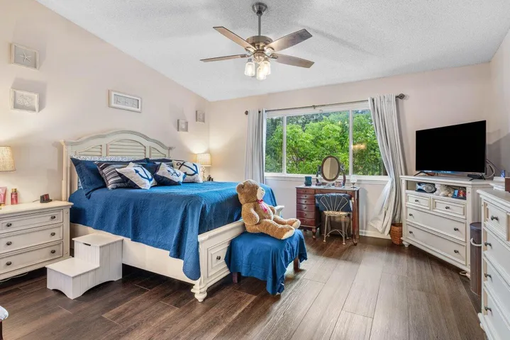 Primary bedroom on second floor