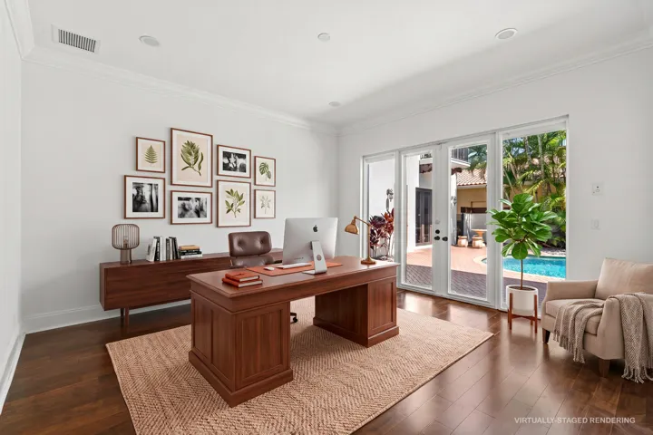 Office - Virtually Staged
