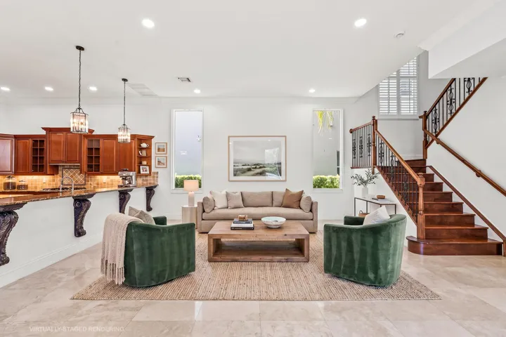 Living Room - Virtually Staged