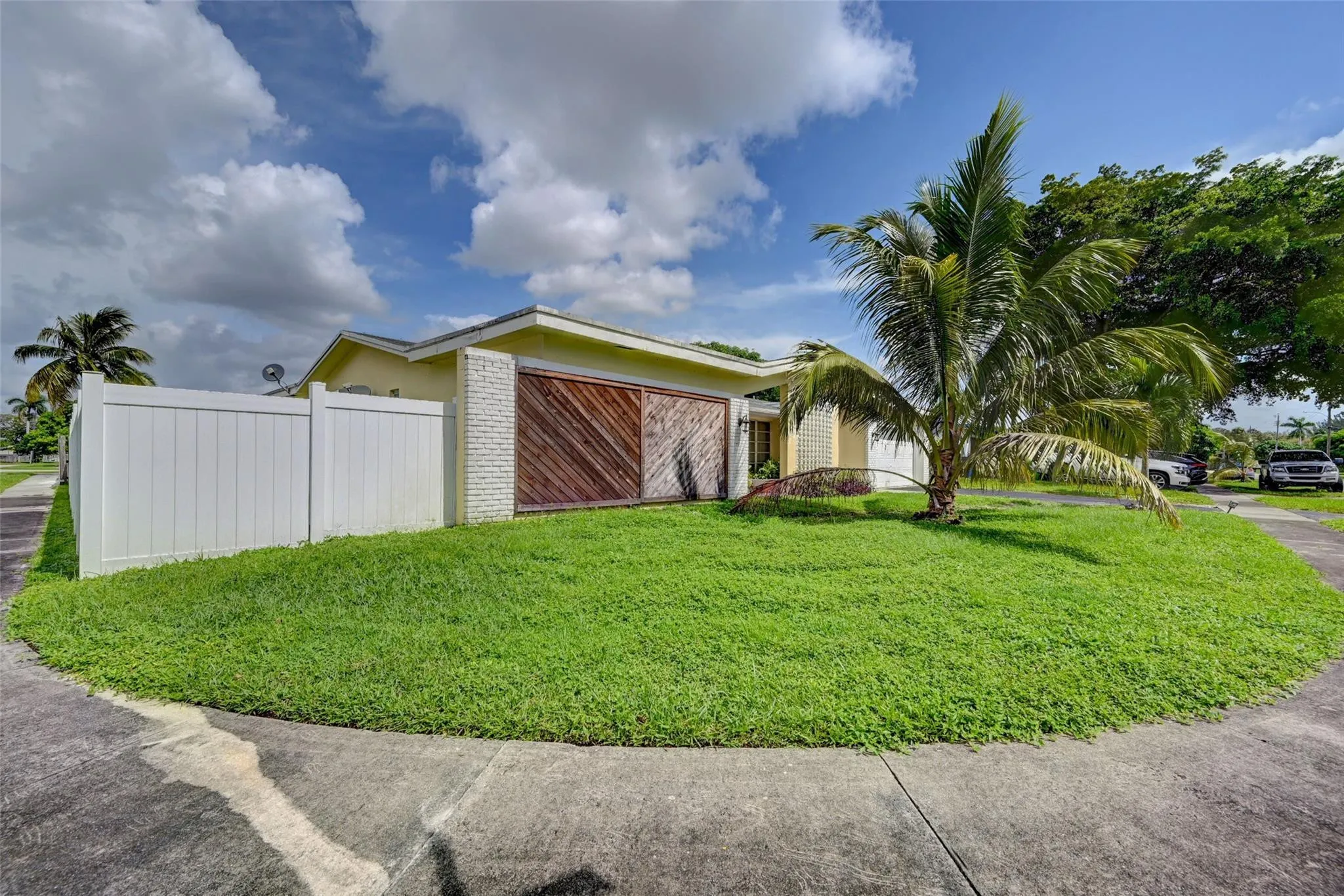 Fenced Corner Lot