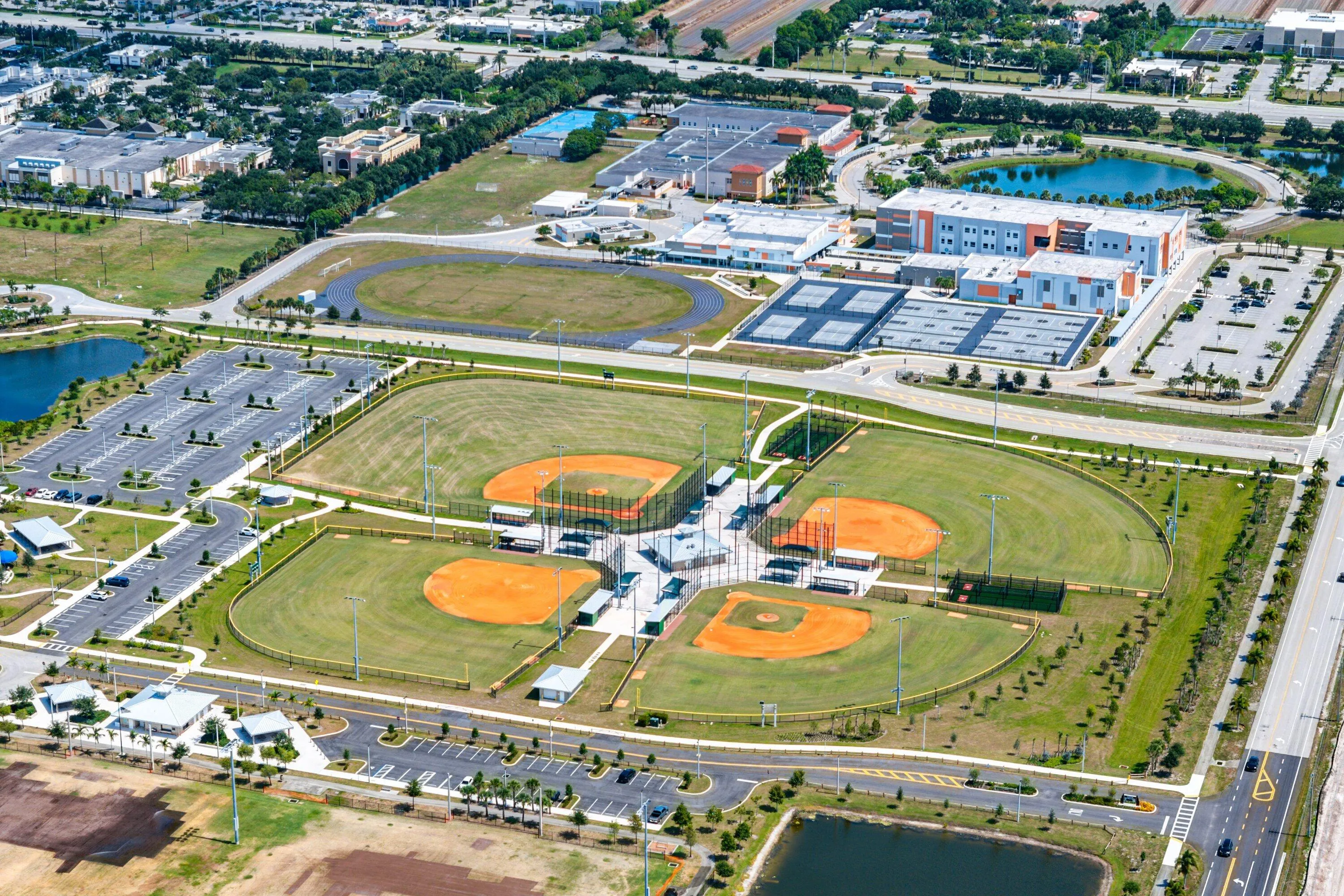 Brand New Canyon District Baseball, Soccer Fields & Kids Park & Joging Trails
