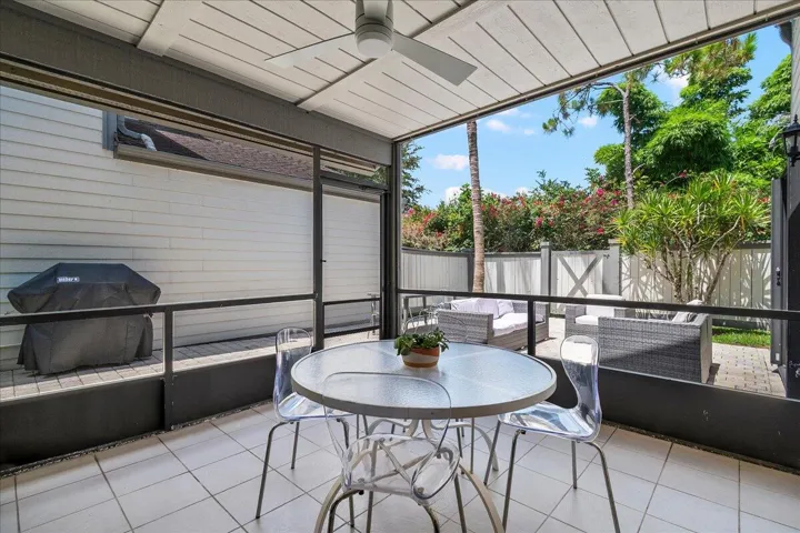 Covered Screened Patio