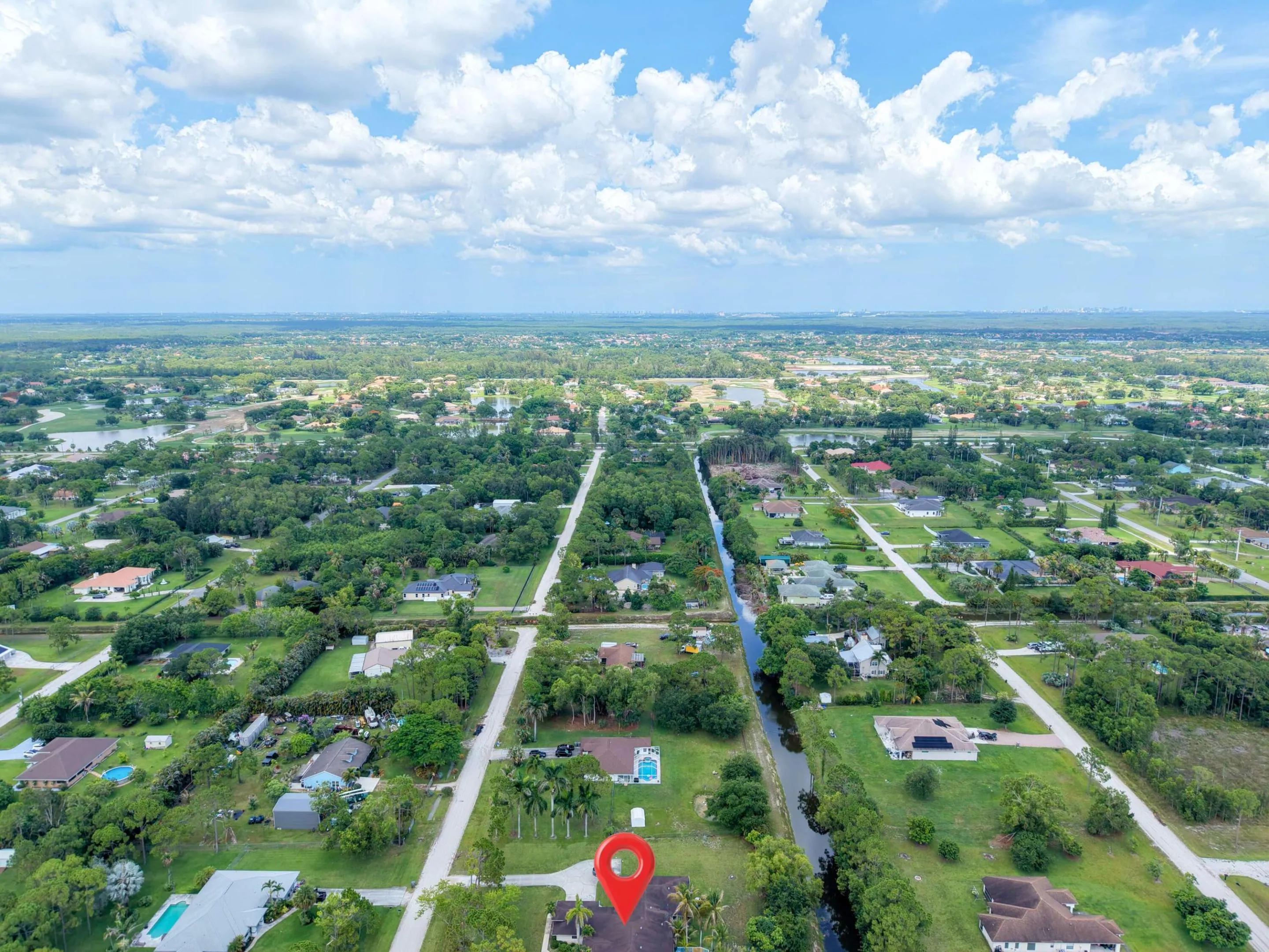 Panoramic to East