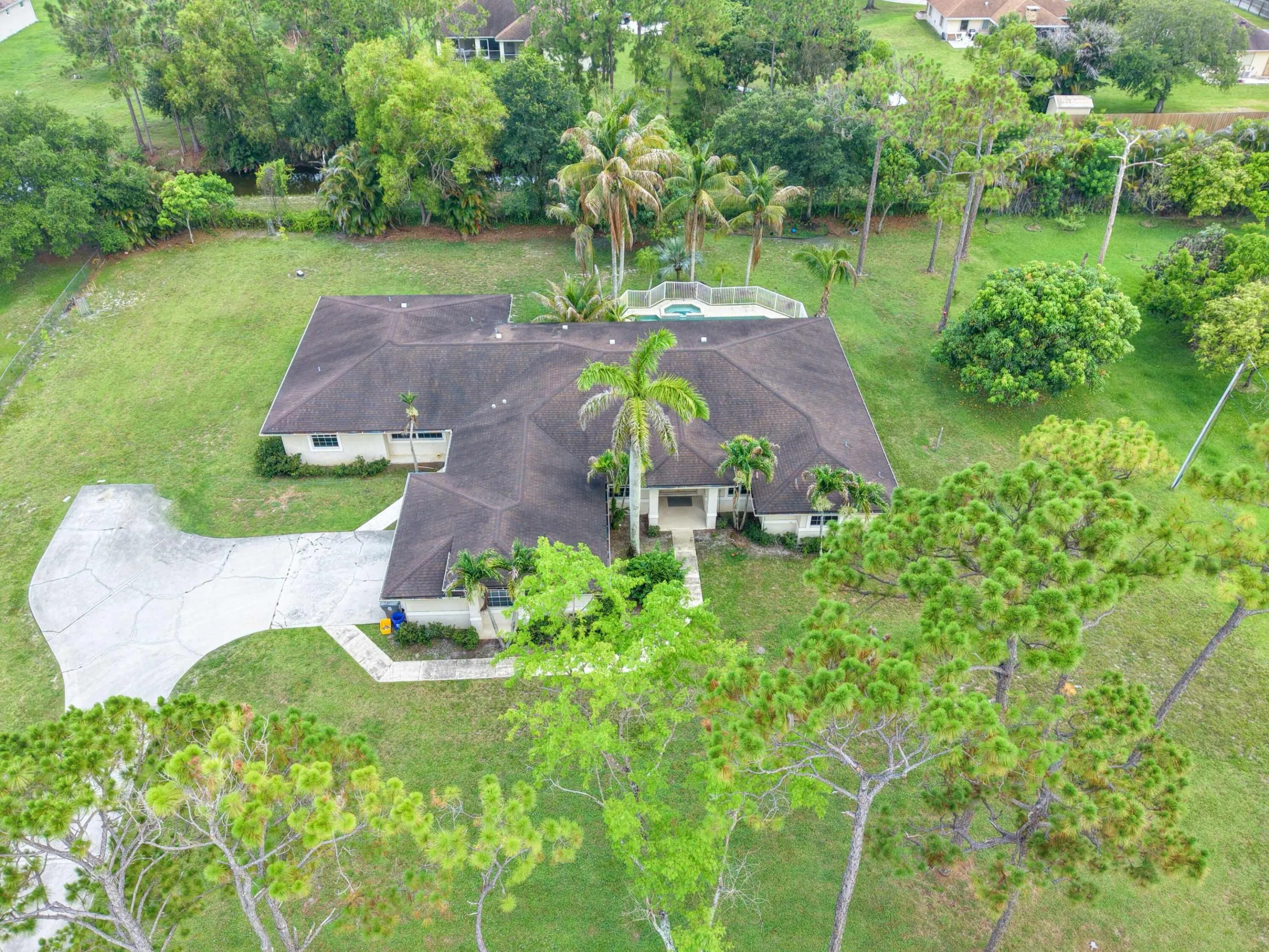 Front Bird Eye View