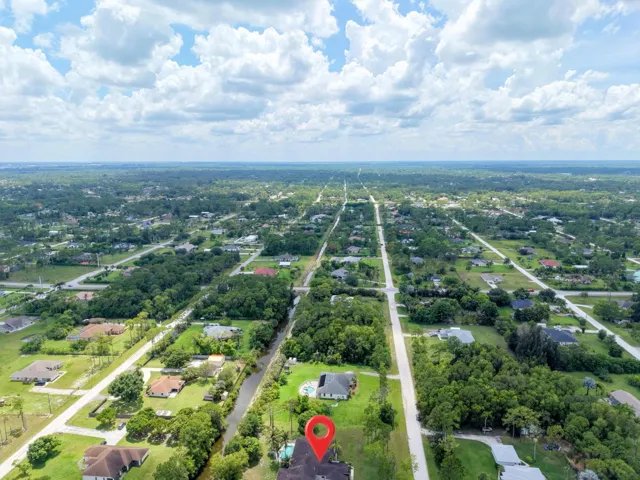 Panoramic to West