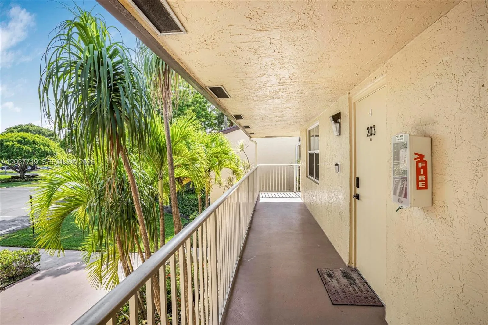 2nd Floor Exterior Catwalk