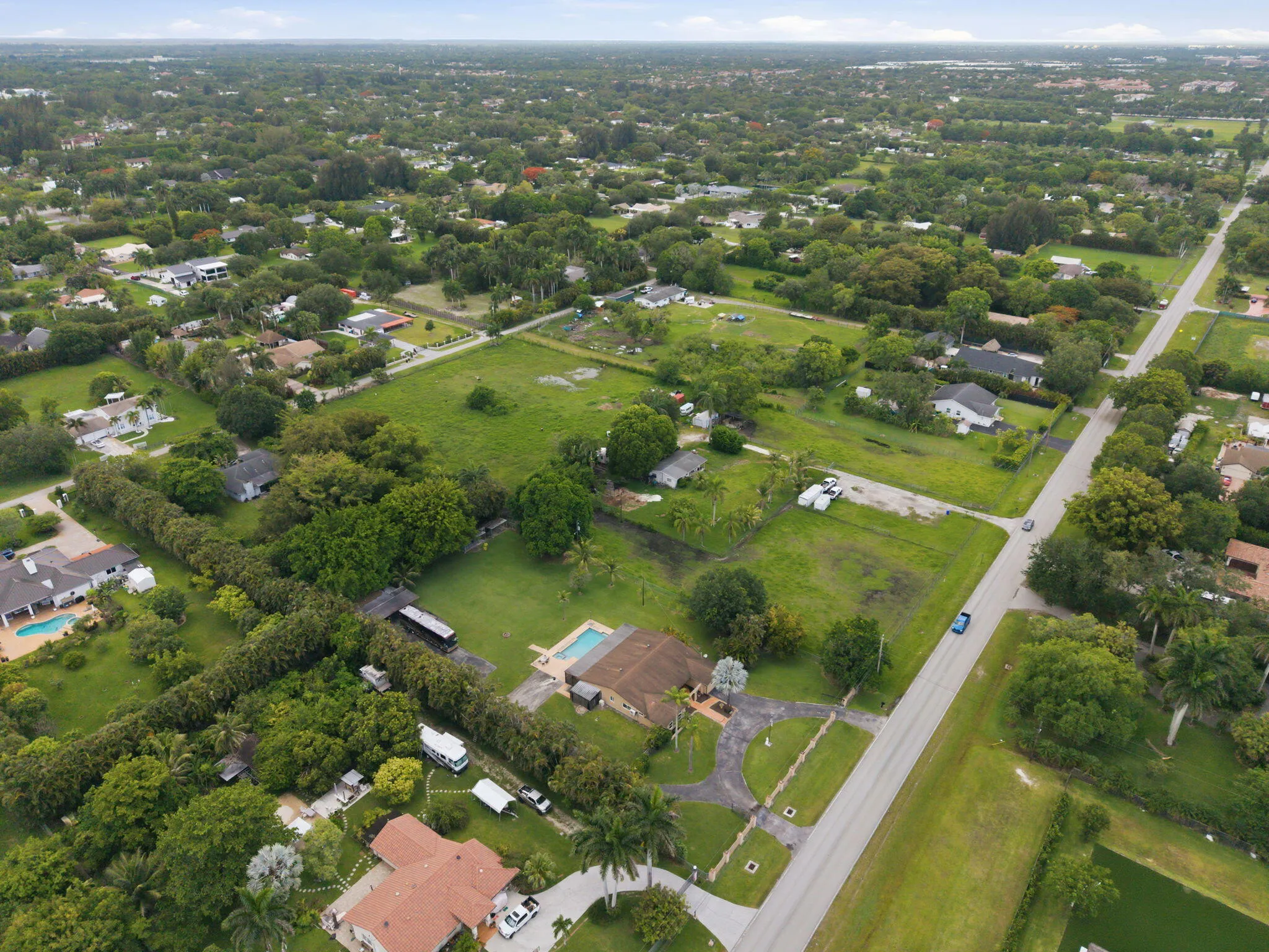 Aerial house/neighborhhood