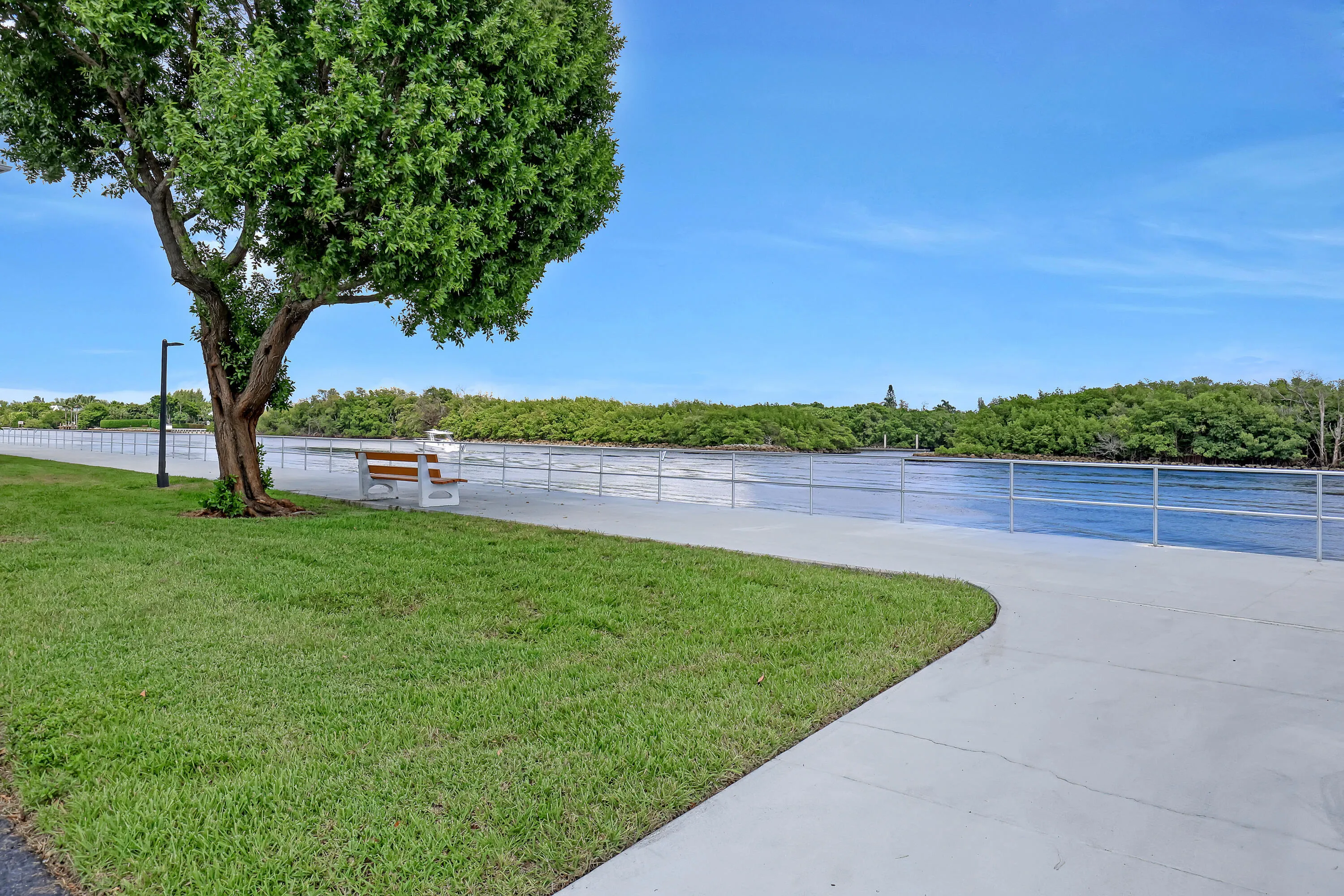 Sterling village walking path