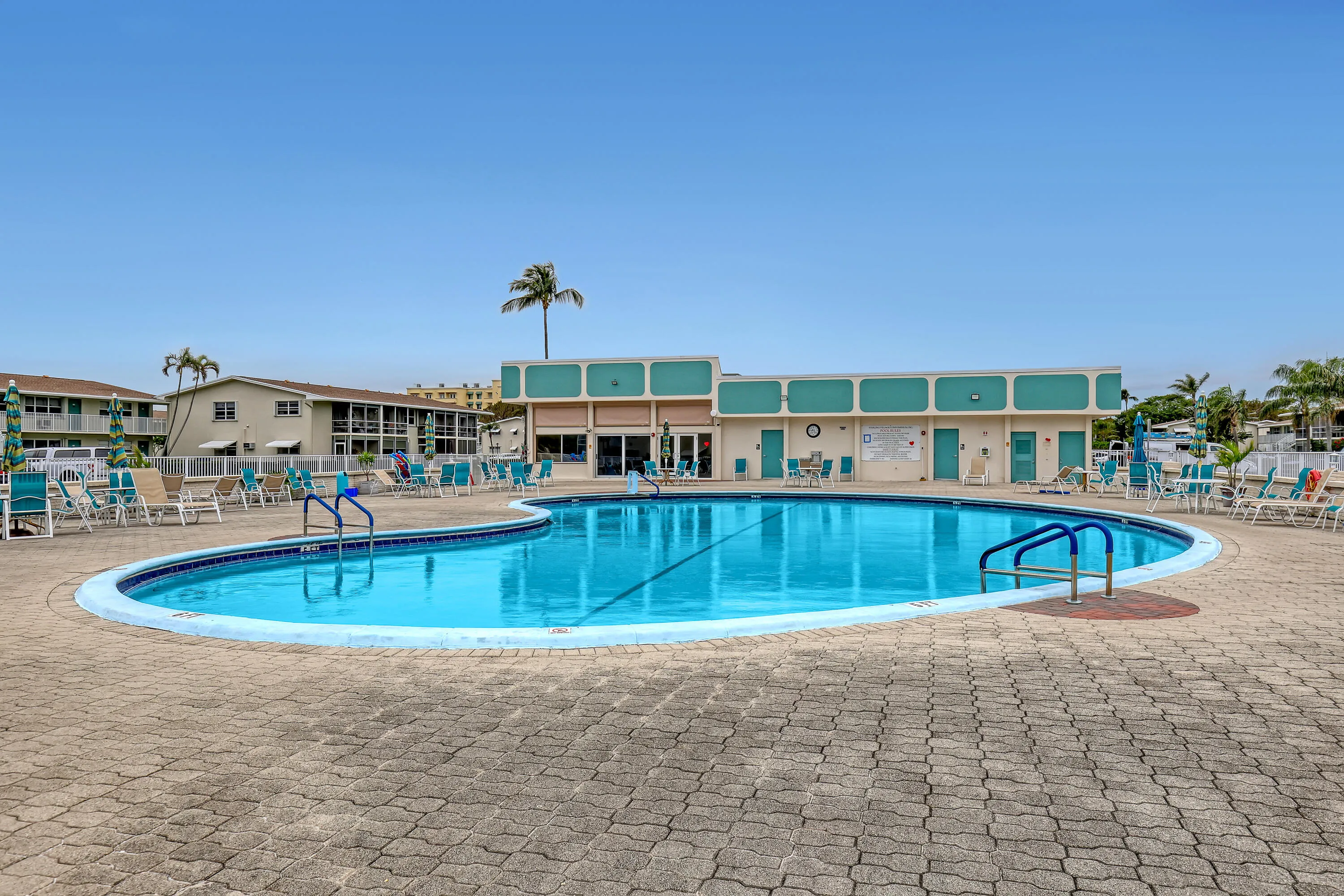 Looking at the community center