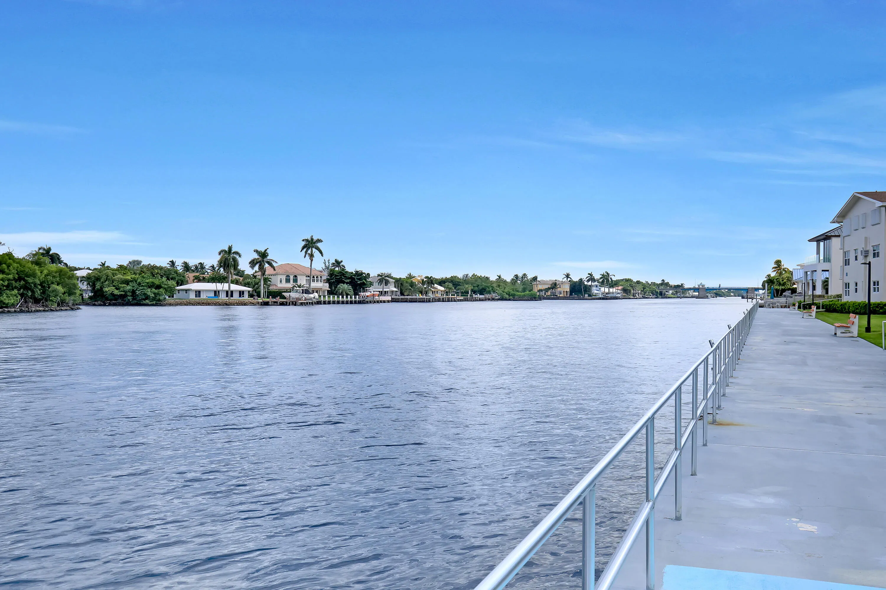 Intracoastal walking path