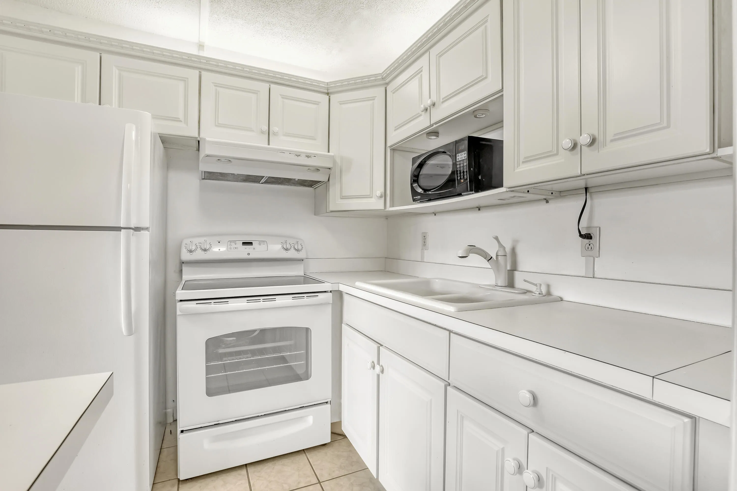 All White Kitchen
