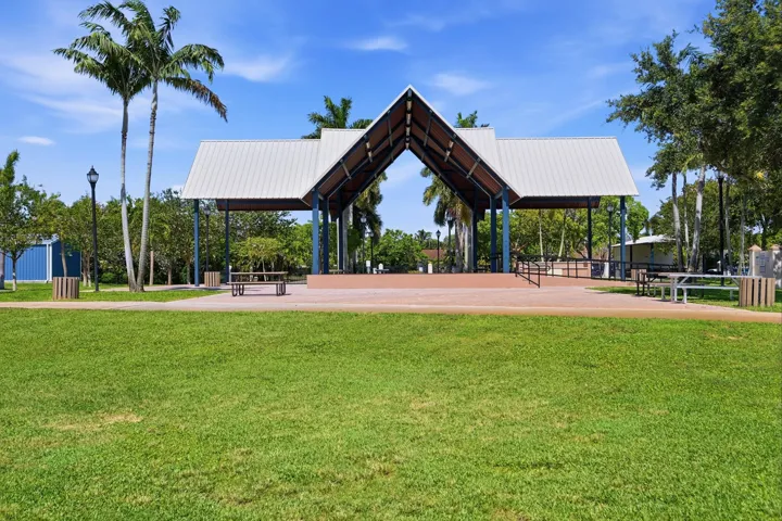 A welcoming neighborhood park offering a peaceful place to relax and recharge.