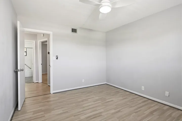 Comfortable bedroom designed for rest and relaxation.