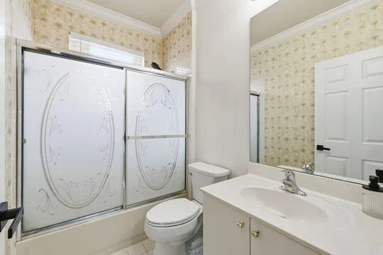 2nd bathroom services #2 and #3 bedrooms