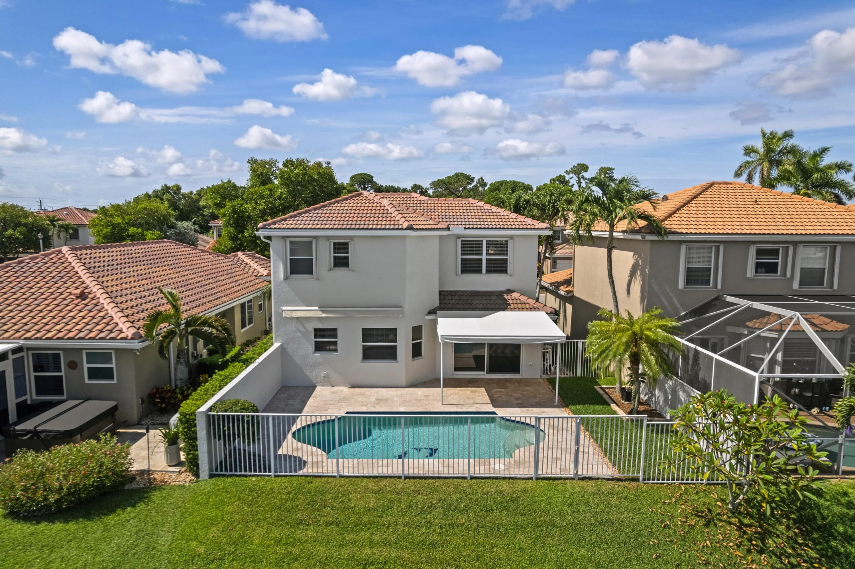 3961 Crescent Creek Place - Back Aerial
