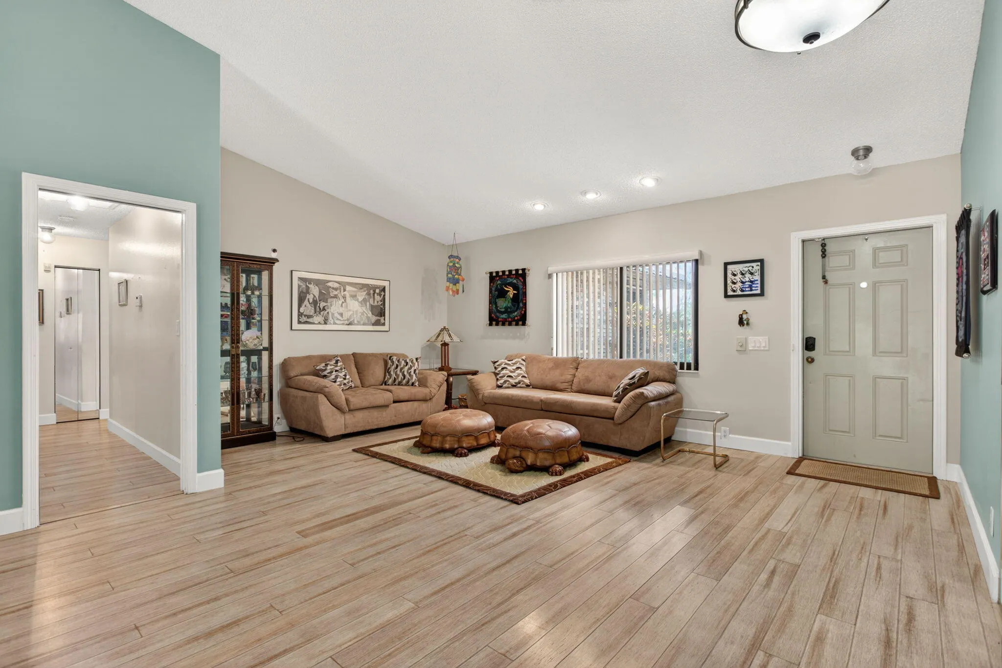 Genuine Wood Flooring throughout house
