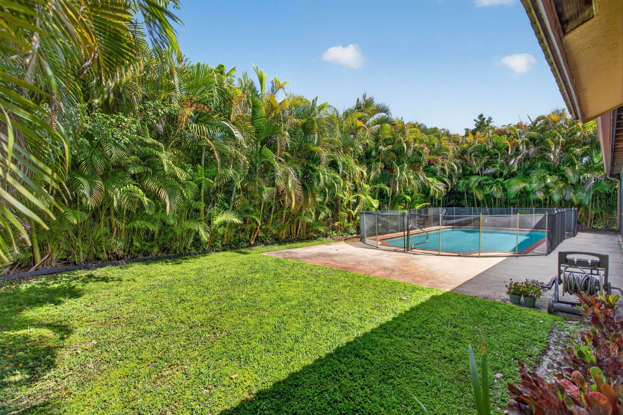 Private yard
