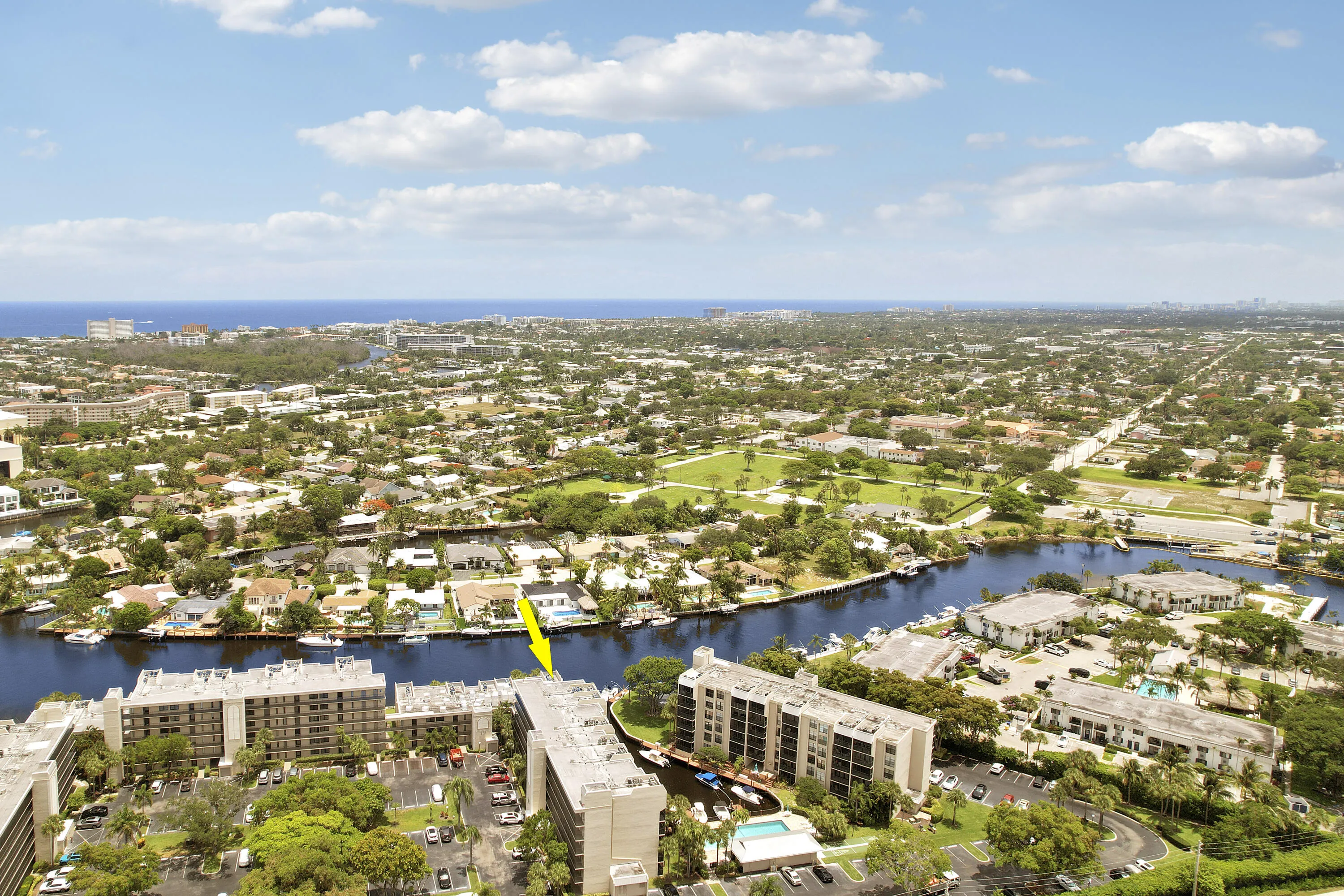 20 Royal Palm Way 204 Aerial