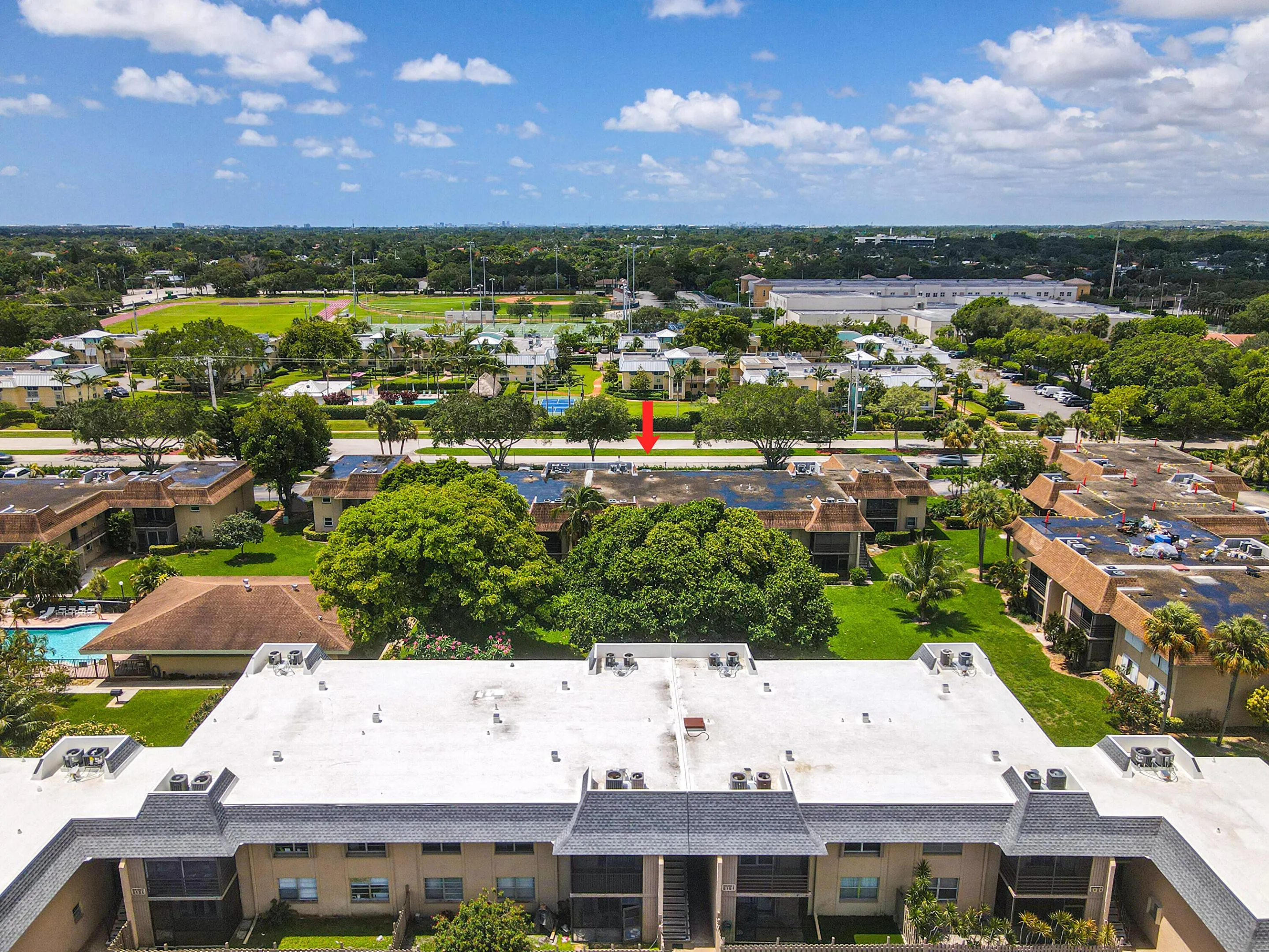 Walking distance to Boca Middle School