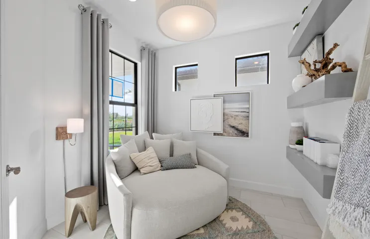 Photos are from a furnished model.